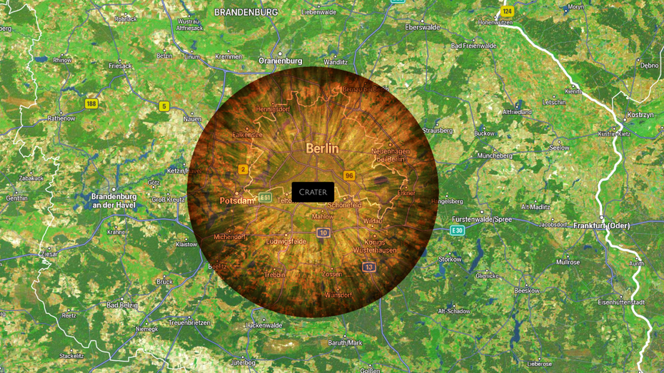 Asteroideneinschlag in deiner Stadt: Mit diesem Tool kannst du die Katastrophe simulieren