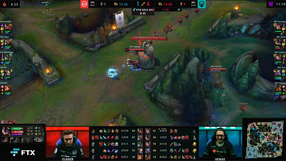 Wie man auf der Riot-Seite noch nachlesen kann, ist FTX der Hauptsponsor der Hauptliga von „League of Legends“. (Screenshot: Riot Games) „League of Legends“: Riot Games will dringend Krypto-Sponsor loswerden
