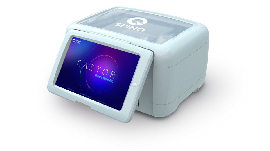 Gemini Mini: Der kleinste der drei SpinQ-Quantencomputer mit Display. (Foto: Switch Science/SpinQ) SpinQ bringt erste tragbare Mini-Quantencomputer auf den Markt – ab 8.000 Euro