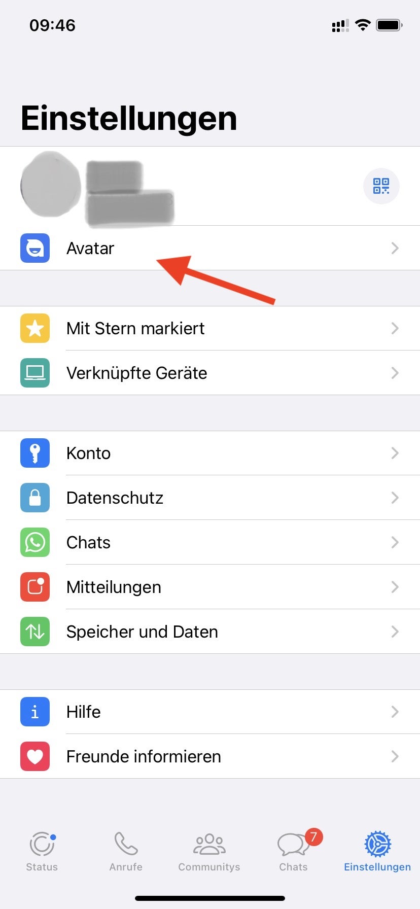 Ganz einfach: Whatsapp Avartar erstellen