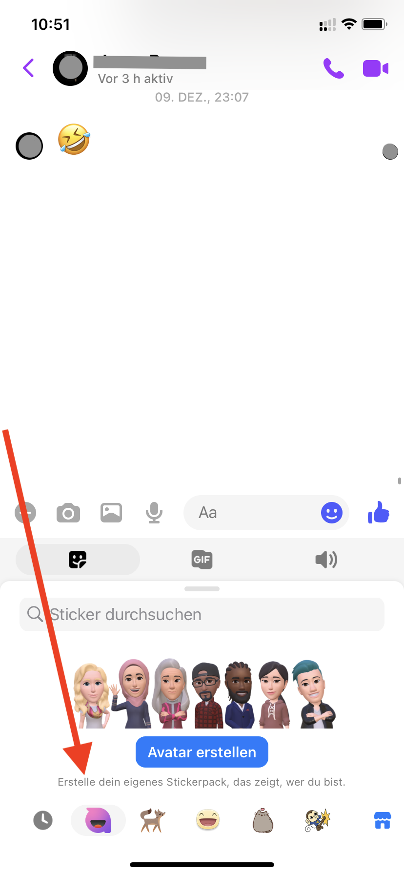 Whatsapp Avatar ist leider nicht auf anderen Plattformen nutzbar