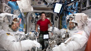 Live dabei sein: ISS erhält heute neue Roll-Solarpanels
