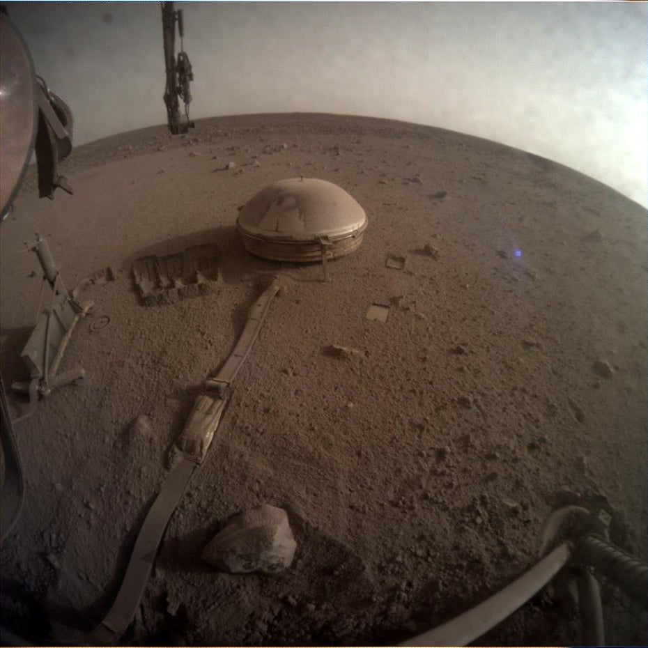 Mars-Lander NASA Insight – Letzes Selfie unter Staub