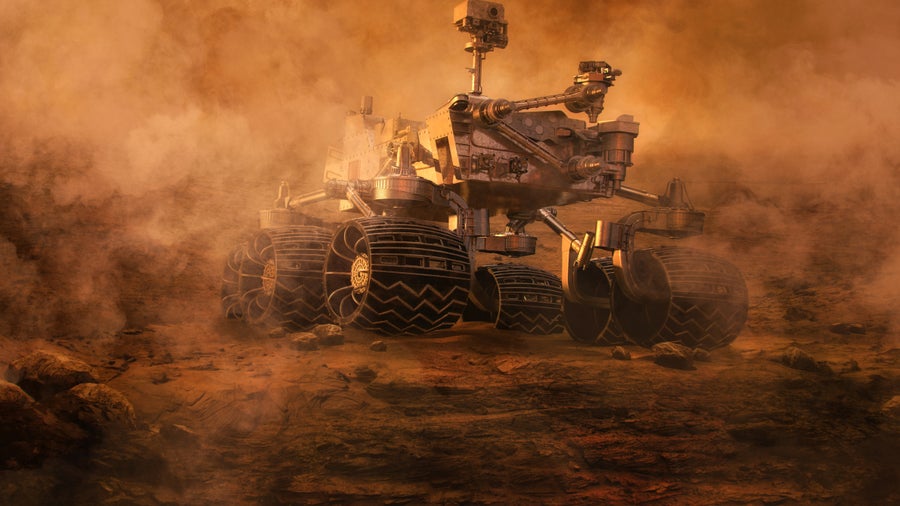 Mars-Siedlungen könnten mit Windkraft betrieben werden