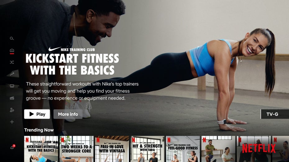 Nike Fitness Videos Netflix