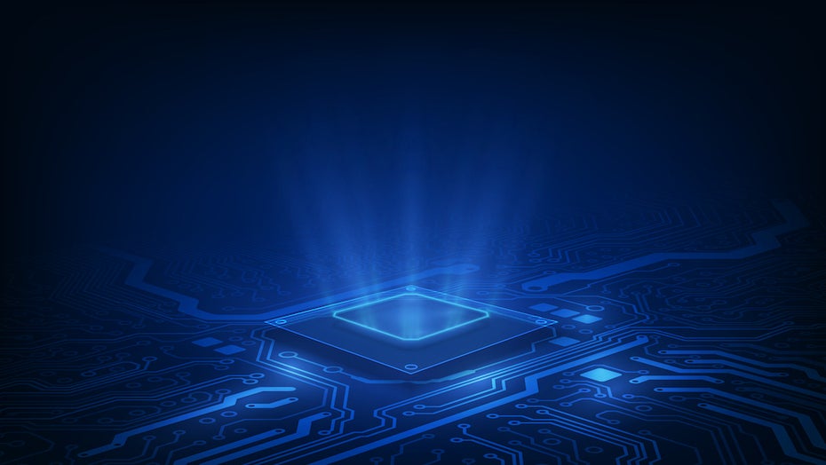 Superschnell und energieeffizient: Lichtrechner. (Bild: Panuwatccn/Shutterstock) Optischer Computer