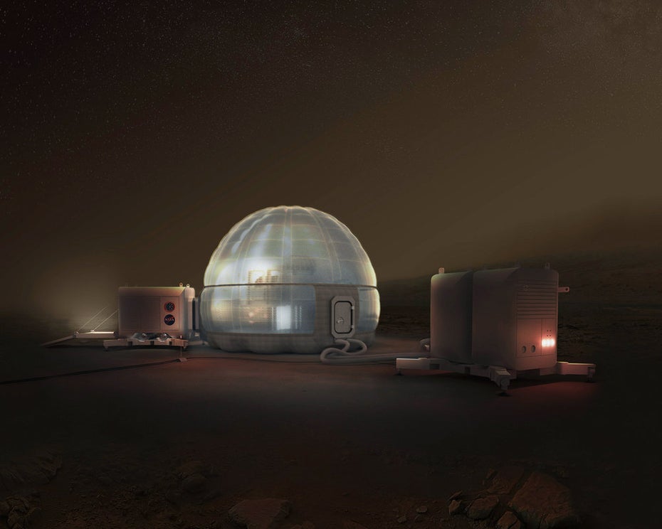 Mars Ice Home