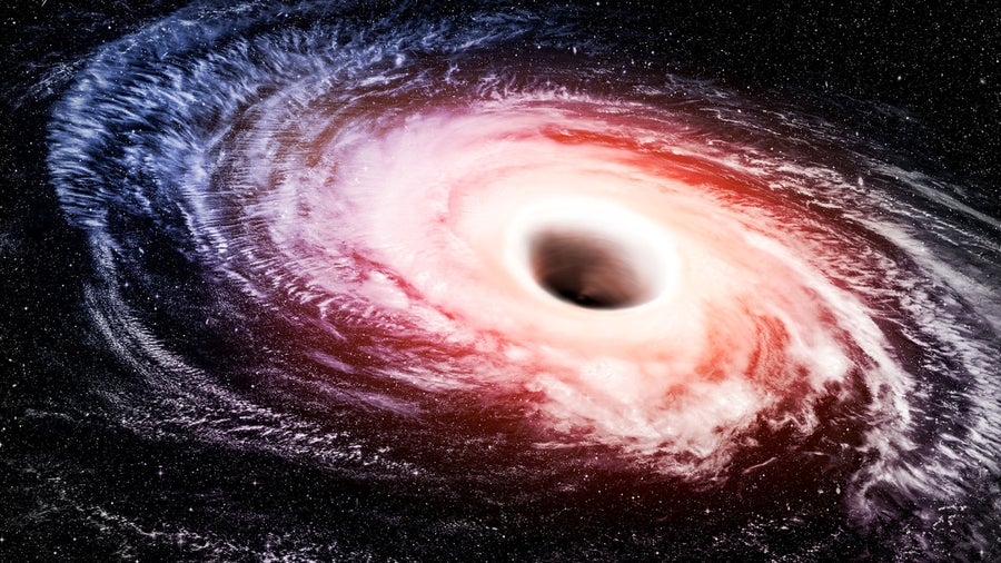 Spektakuläre Nasa-Simulation: So sieht es aus, wenn man in ein schwarzes Loch fliegt