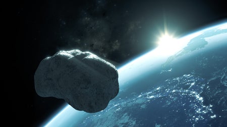 Groß wie ein Auto: Dieser Asteroid verfehlte die Erde nur knapp