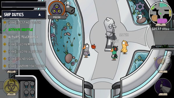 „Goose Goose Duck“ erinnert stark an „Among Us“. (Screenshot: Steam) 563.677 Spieler: Ein sonderbares Game bricht Steam-Rekord