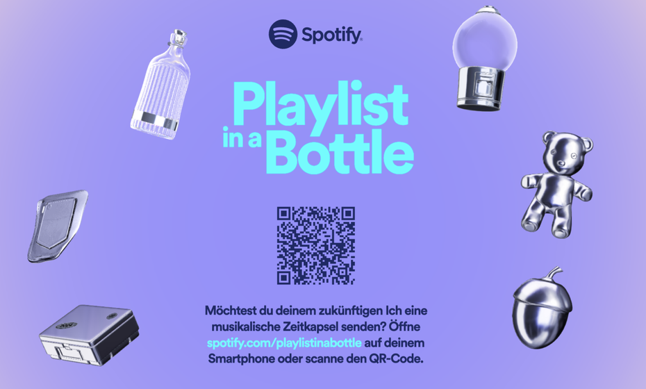 Playlist in a Bottle Spotifys Zeitkapsel kannst du erst 2024 öffnen