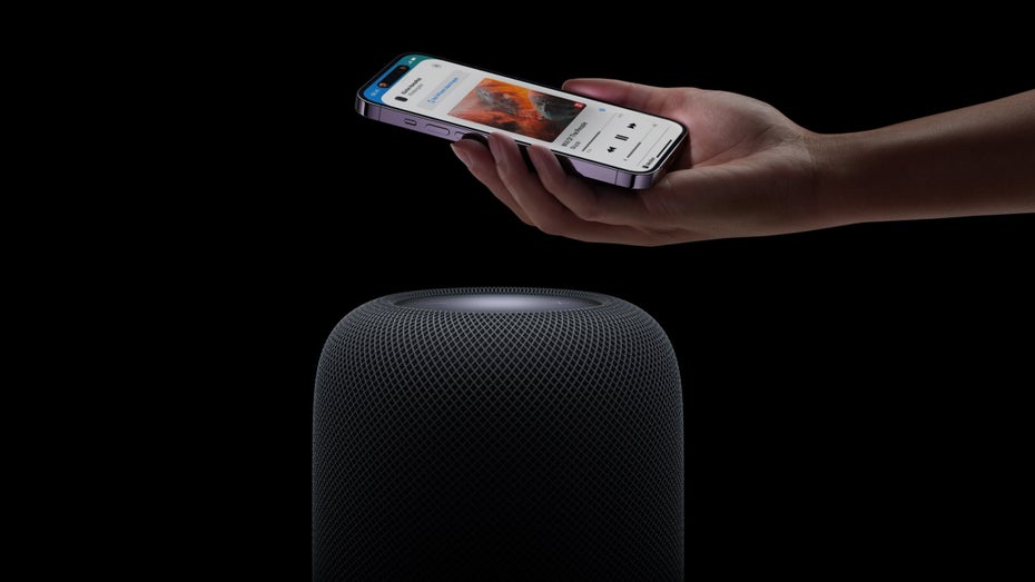 Der Apple Homepod ist zurück. Aber warum? (Bild: Apple) Smarthome: Was soll der neue Homepod?