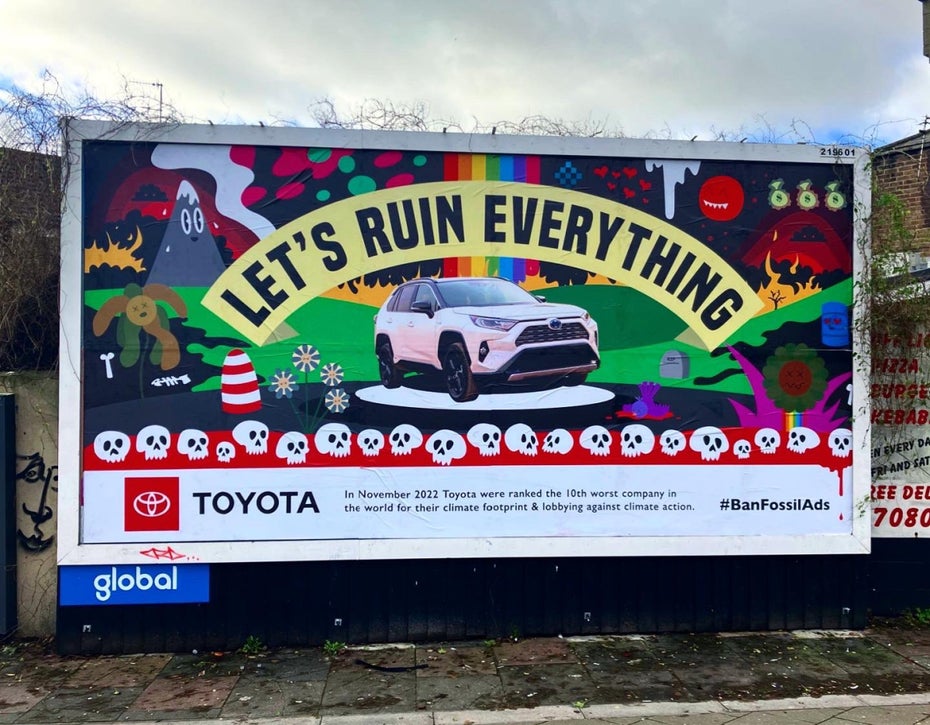 Toyota: „Lets ruin everything“ Fakewerbung