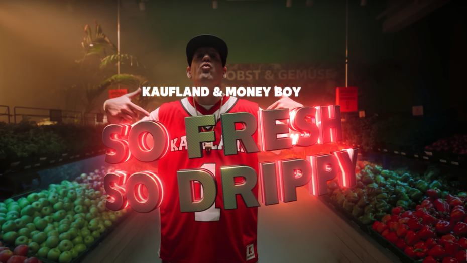 Wegen der Freshness: Money Boy macht jetzt Werbung für Kaufland Wegen der Freshness: Money Boy macht jetzt Werbung für Kaufland
