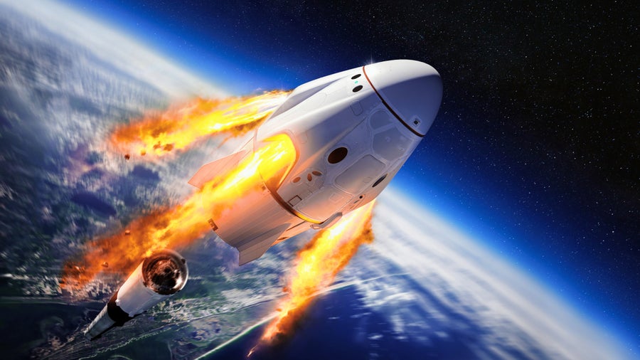 Mit diesem aufgemotzten Raumschiff will SpaceX die ISS aus dem Orbit schubsen
