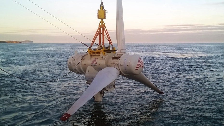 Turbine für Gezeitenkraftwerk