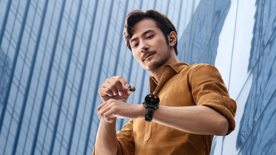 Smartwatch mit integrierten Kopfhörern: Huawei stellt Watch Buds vor