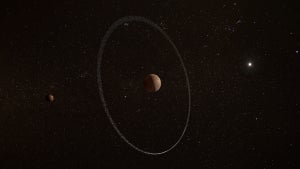 Esa: Zwergplanet im Sonnensystem besitzt Ring, wo keiner sein dürfte
