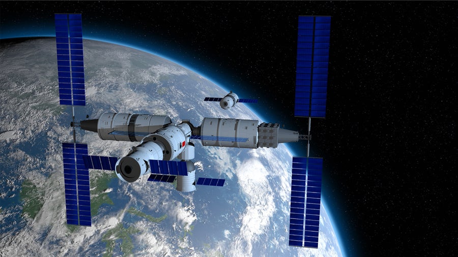 Mysteriöse Mikroben: China findet unbekannte Lebensform auf Raumstation Tiangong