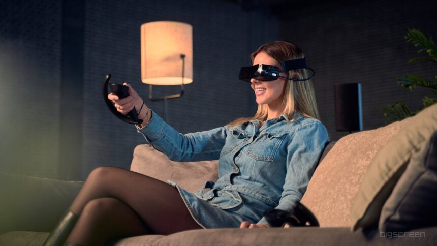 Bigscreen Beyond: Kleinste VR-Brille der Welt wird an dein Gesicht angepasst