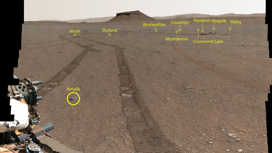 Mars-Rover: Perseverance zeigt Marsproben in atemberaubendem Panorama Mars-Rover: Perseverance zeigt Marsproben in atemberaubendem Panorama