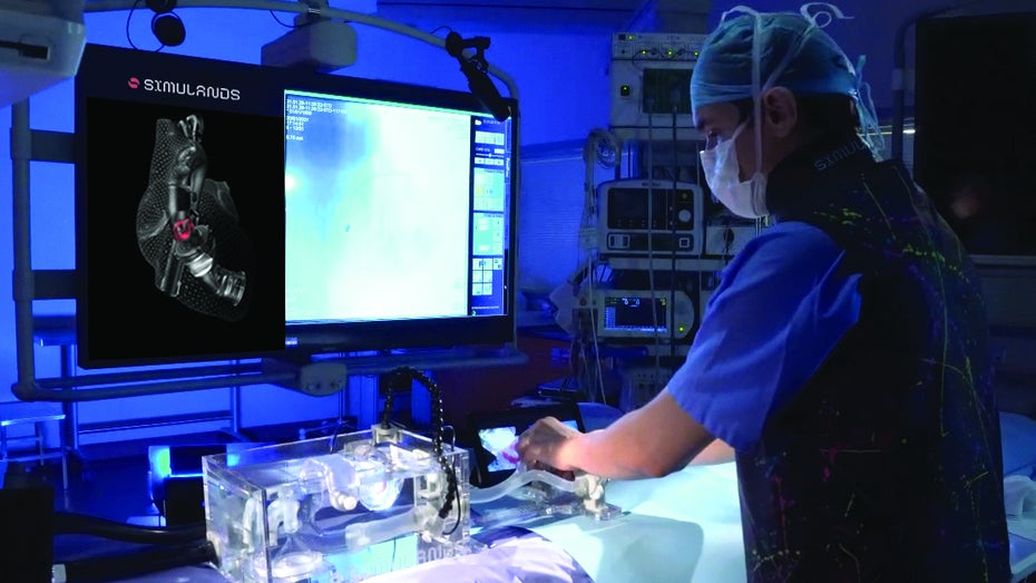 Mit diesem Herz-Simulator können Ärzte Operationen üben