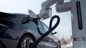 Hyundai: Neuer Roboter ACR lädt Elektroautos vollautomatisch
