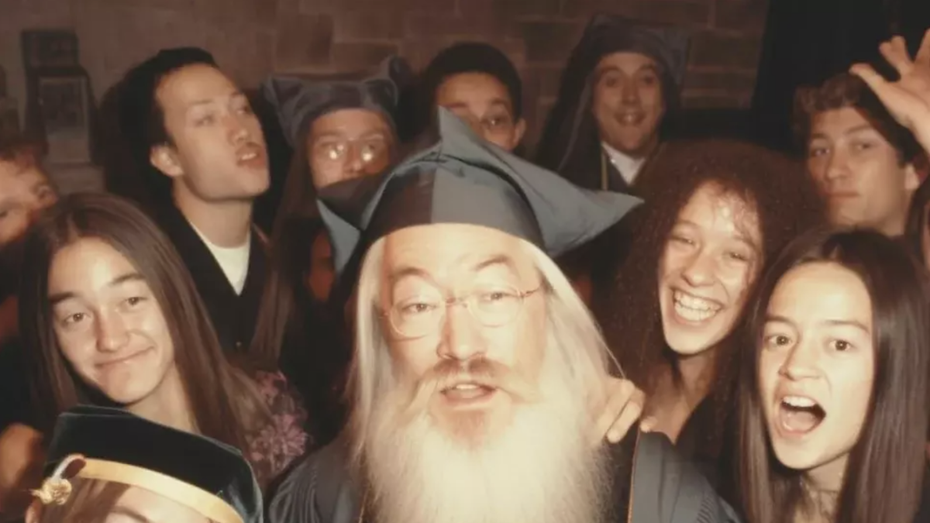 Harry Potter hat Geburtstag: Bild-KI schmeißt Party in Hogwarts
