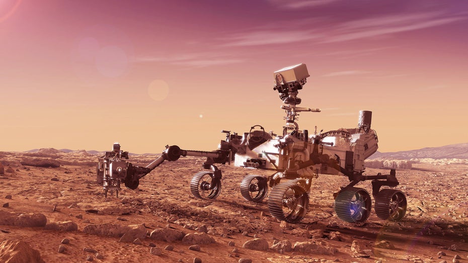 Die Roboter können Sensoren fallen lassen. (Foto: Shutterstock / Artsiom P) Inspiriert von Hänsel und Gretel: Roboter erforschen Mars-Höhlen mit „Krümeln“