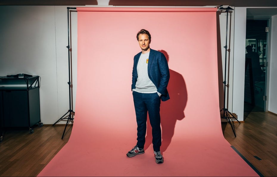 Hat die schönsten Pressebilder: Sebastian Bluhm, CEO von Plan D. (Foto: Plan D)