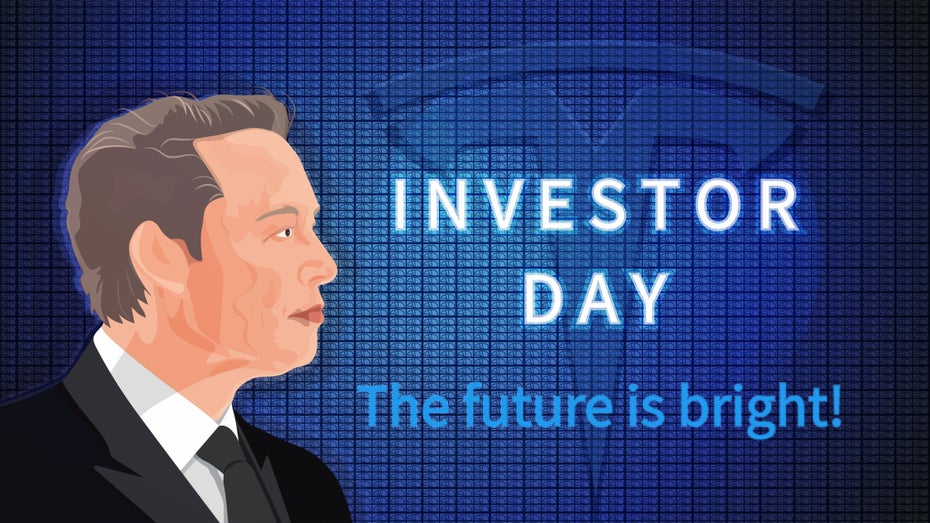 Teslas Investor Day zeigt den Plan der Zukunft. (Grafik: KLYONA / Shutterstock) Tesla Investor Day: Musk verkündet Masterplan Nummer 3