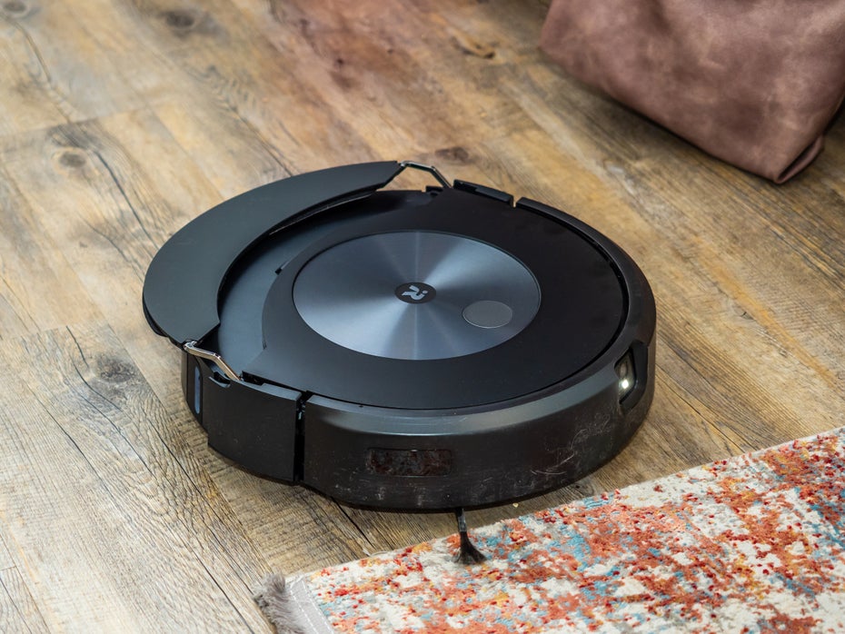 iRobot Roomba Combo j7 im Cabrio-Modus