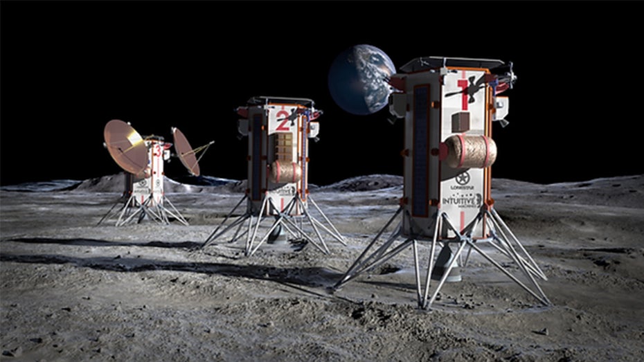 Das Unternehmen will Daten auf dem Mond speichern. (Bild: Jason Riley, Artificial Lens for Lonestar) Startup will Rechenzentrum auf dem Mond bauen