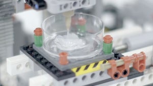 Dieser Bioprinter aus Lego druckt menschliche Haut