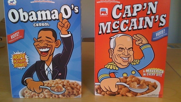 Airbnb Frühstücksflocken Obama