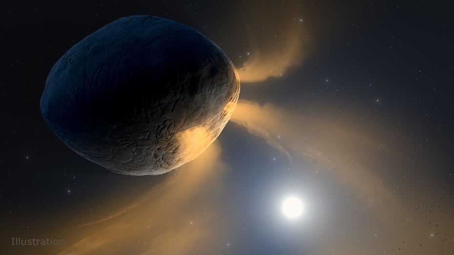 Asteroid Phaeton erstaunt Wissenschaft mit Natrium-Schweif Asteroid Phaeton erstaunt Wissenschaft mit Natrium-Schweif