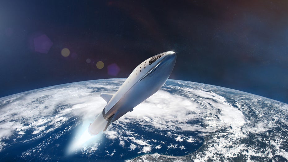 Das Starship soll es früher oder später ins All schaffen. (Bild: Shutterstock / Paopano) Video: Minivan bei Starship-Start in „Dangerzone“ zerstört