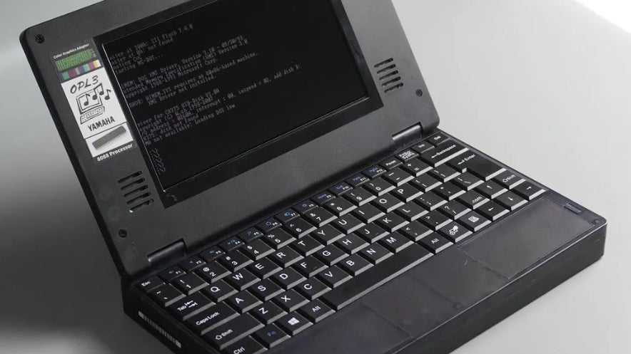 Der recycelte DOS-Computer. (Screenshot: Aliexpress) Rückkehr der DOS-Computer: Warum 2023 neue Geräte erhältlich sind