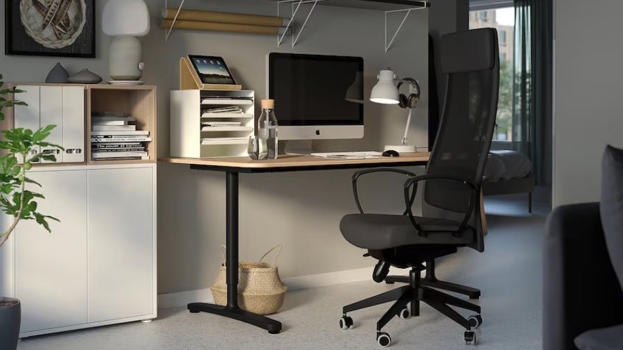 Ikea-Bürostuhl Markus kann Monitorprobleme auslösen. (Bild: Ikea) Ikea-Bürostuhl Markus Monitor