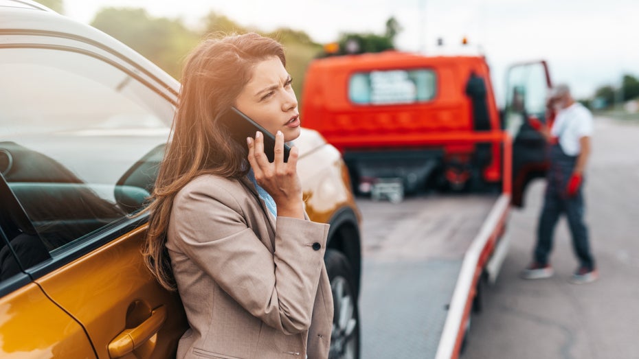 Autopannen sind lästig. Die ADAC-Pannenstatistik zeigt: E-Autos bleiben weniger häufig liegen, als Modelle mit Verbrenner-Motor. (Symbolfoto: hedgehog94/Shutterstock) Elektroautos besser als Verbrenner? Die ADAC Pannenstatistik 2023