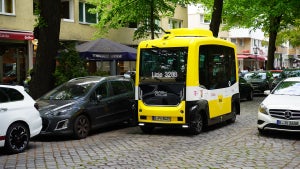 BVG testet selbstfahrende Kleinbusse in Berlin