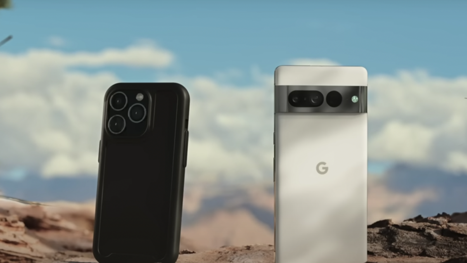 Im Pixel-Werbespot: So macht sich Google über das iPhone lustig
