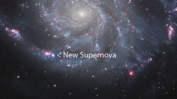 Supernova Signale Aliens