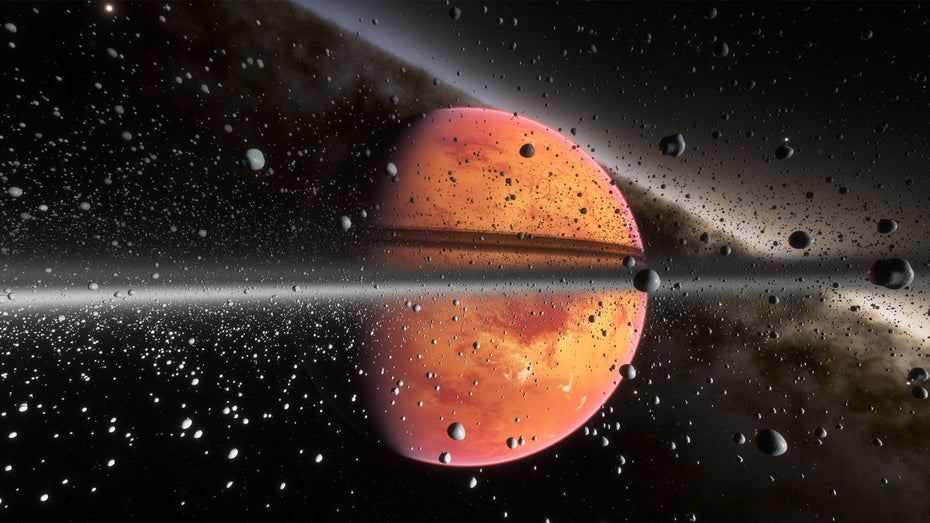 Der entdeckte Planet ist ein Gasriese. (Foto: Shutterstock / IvaFoto) Planet mit 2 Sternen: Forscher finden Tatooine-Planeten