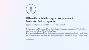 Meta Verified: Jetzt werden die blauen Haken auch in Deutschland kostenpflichtig