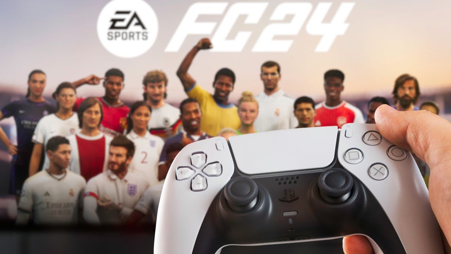 „EA Sports FC 24“ ist der Nachfolger von „Fifa 23“. (Foto: Diego Thomazini / Shutterstock) „EA Sports FC 24“: Wie Electronic Arts ohne Fifa neu starten will – nicht ohne Probleme
