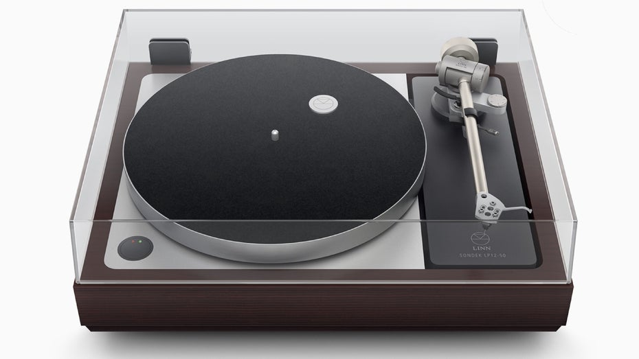Der Sondek LP12-50 von Linn. (Foto: Linn) Jony Ive macht Musik: Ein modularer Plattenspieler als erstes Post-Apple-Projekt