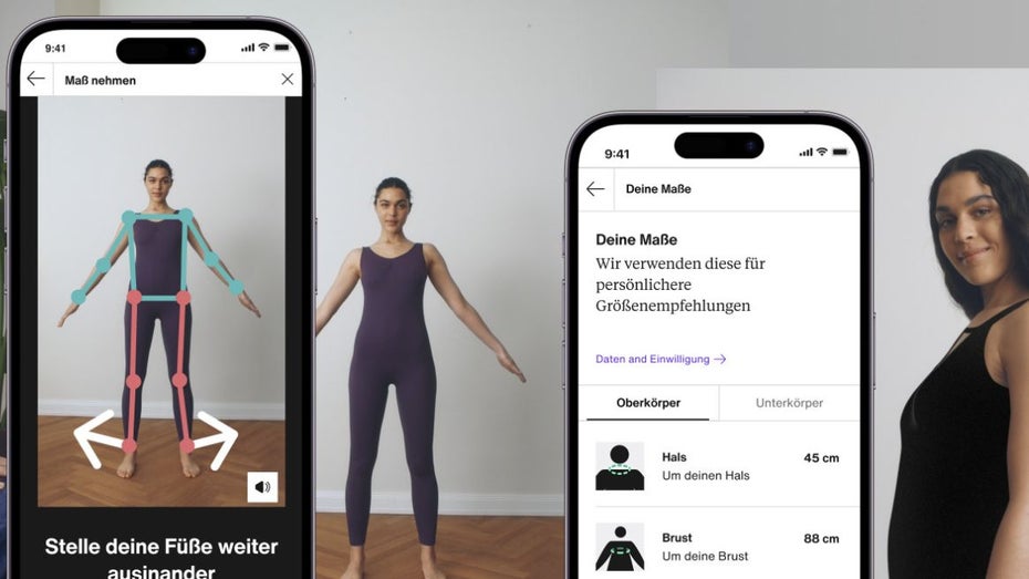 Jetzt kann Zalando deine Körpermaße ermitteln – mit nur 2 Fotos