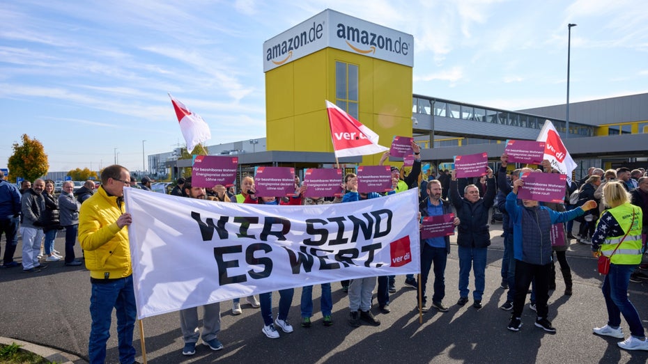 Amazon: Verdi ruft zum Warnstreik auf