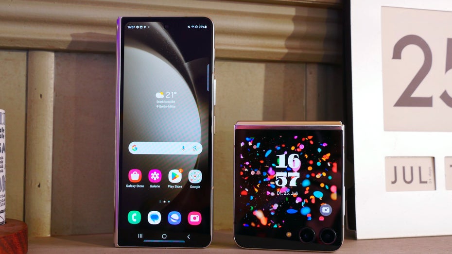 Samsung Galaxy Z Fold 5 und Flip 5 im Hands-on: Upgrades an wichtigen Stellen